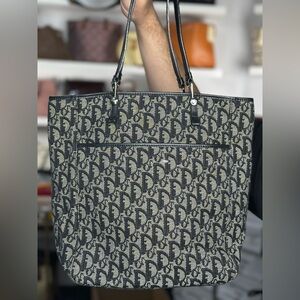Dior Black Trotter Tote